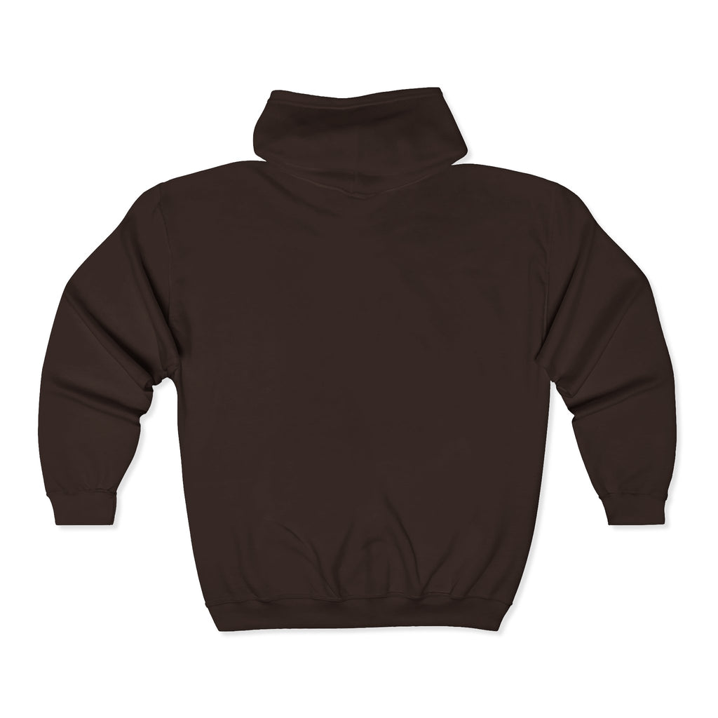 Ashen Drift Logo Full Zip Hooded Sweatshirt