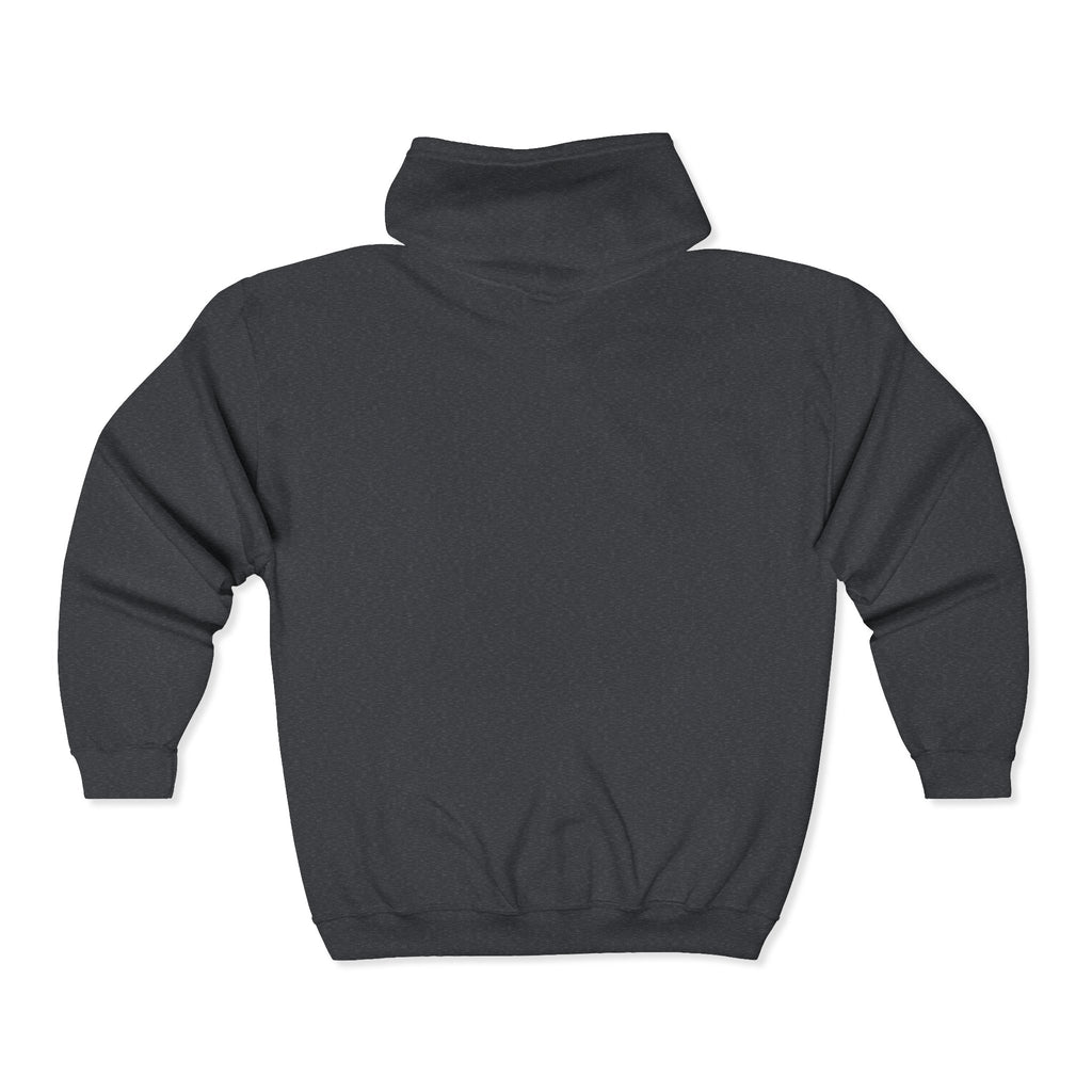 Ashen Drift Logo Full Zip Hooded Sweatshirt