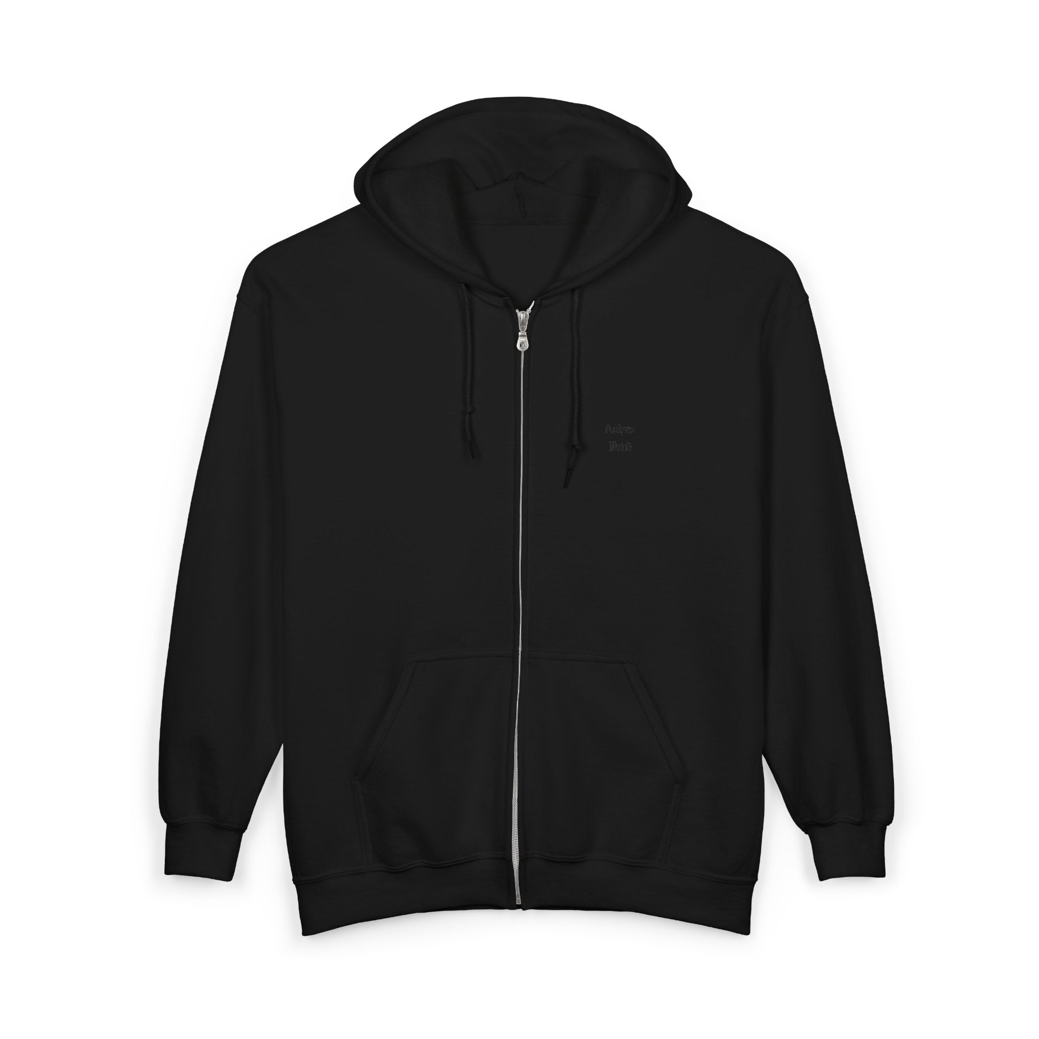 Ashen Drift Logo Full Zip Hooded Sweatshirt