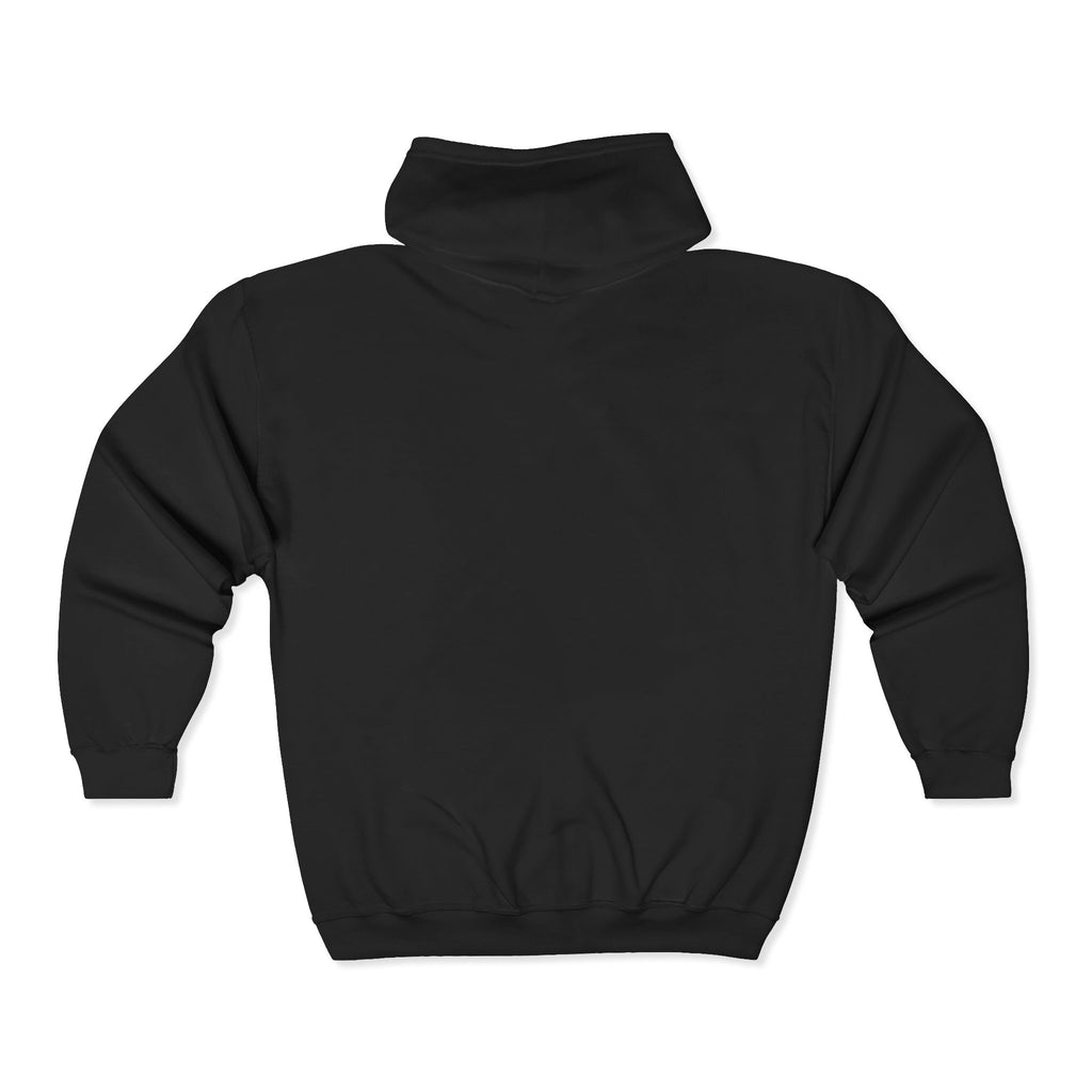 Ashen Drift Logo Full Zip Hooded Sweatshirt