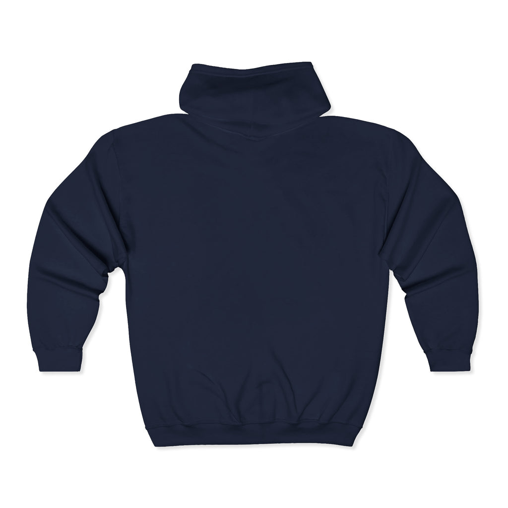 Ashen Drift Logo Full Zip Hooded Sweatshirt
