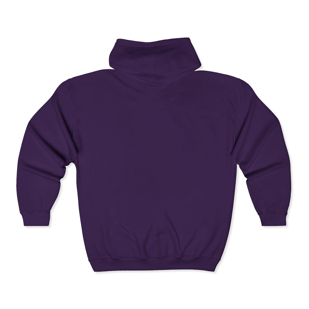 Ashen Drift Logo Full Zip Hooded Sweatshirt
