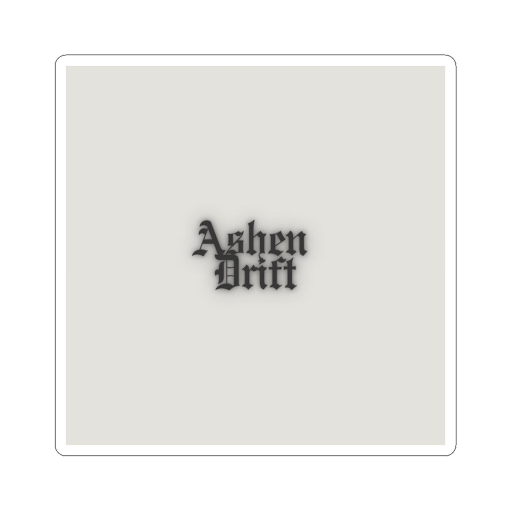Ashen Drift Logo Sticker