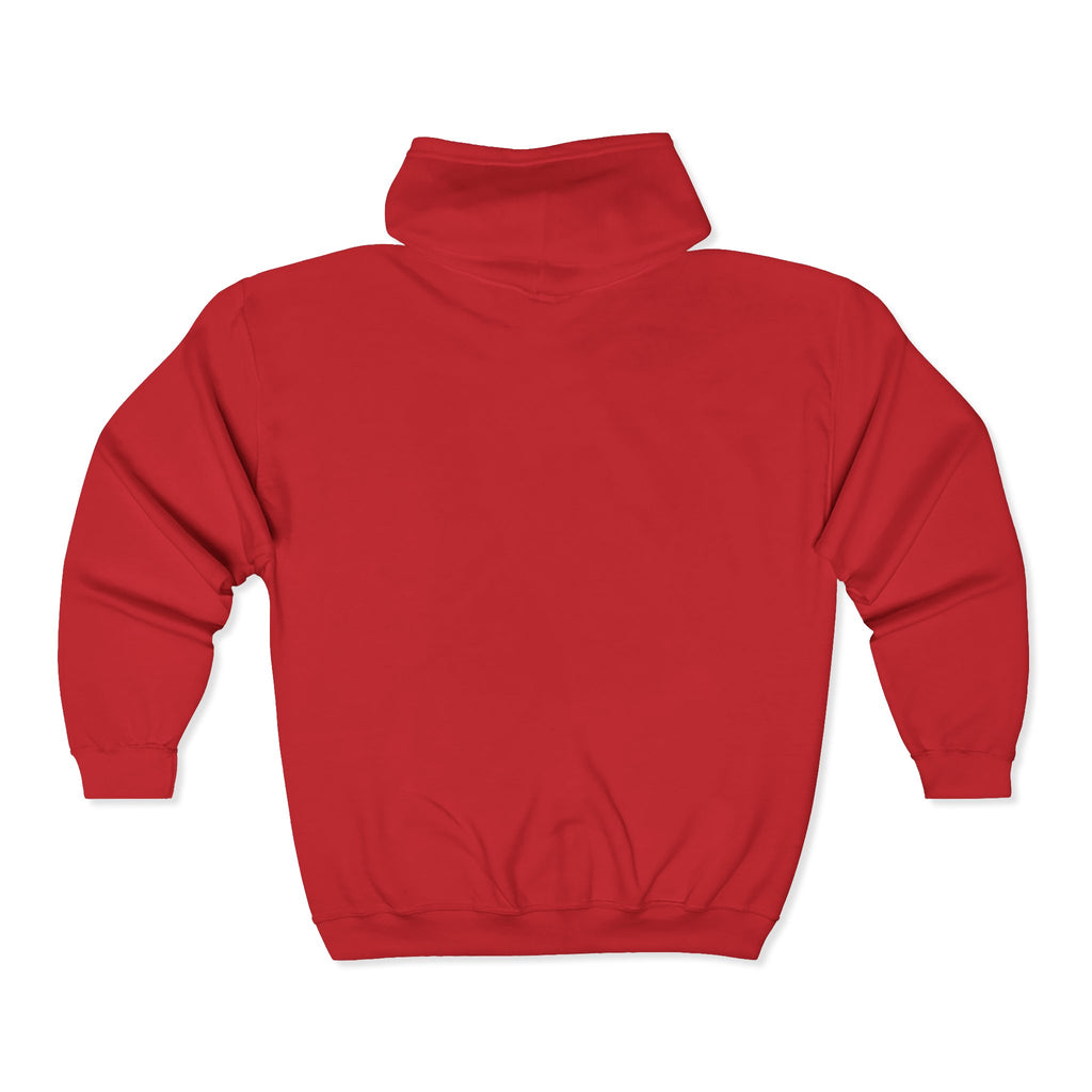 Ashen Drift Logo Full Zip Hooded Sweatshirt